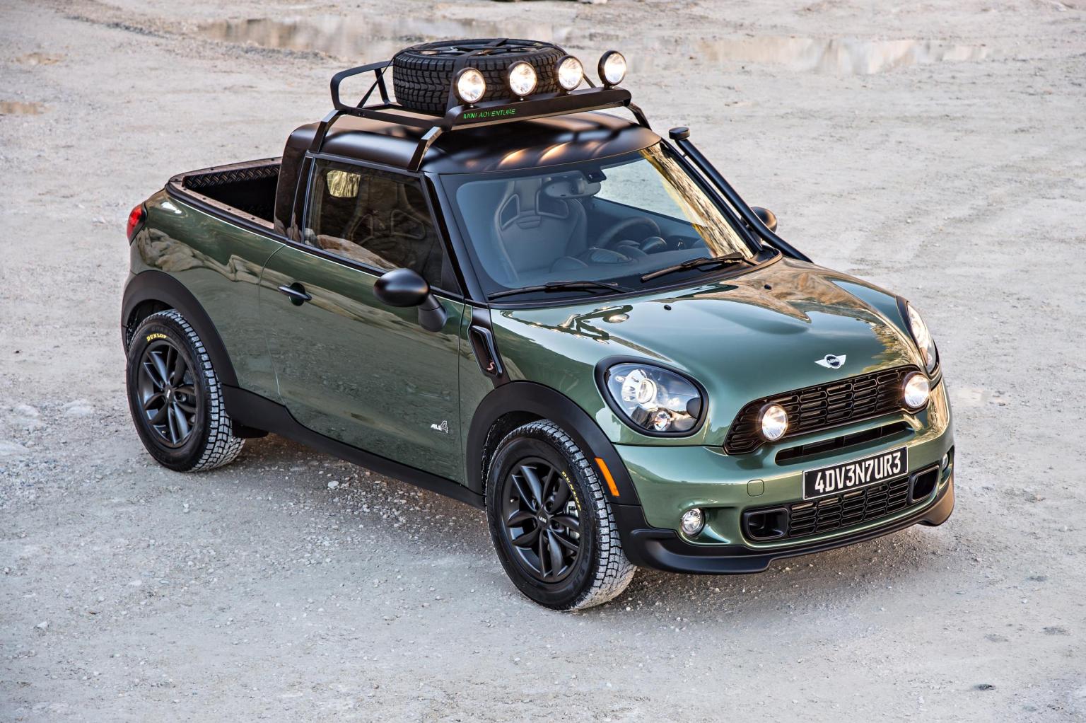 MINI Paceman Pickup Concept Is One Of A Kind