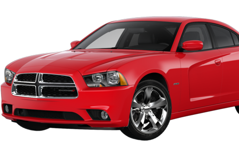 Dodge Charger in red