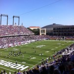 College football stadium at TCU