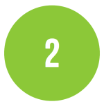 Icon of the number two.